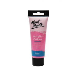 Mont Marte 75ml Studio Acrylic 08 Pink